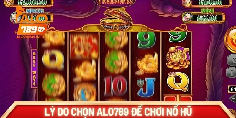 Lý do chọn ALO789 để chơi quay hũ neko may mắn